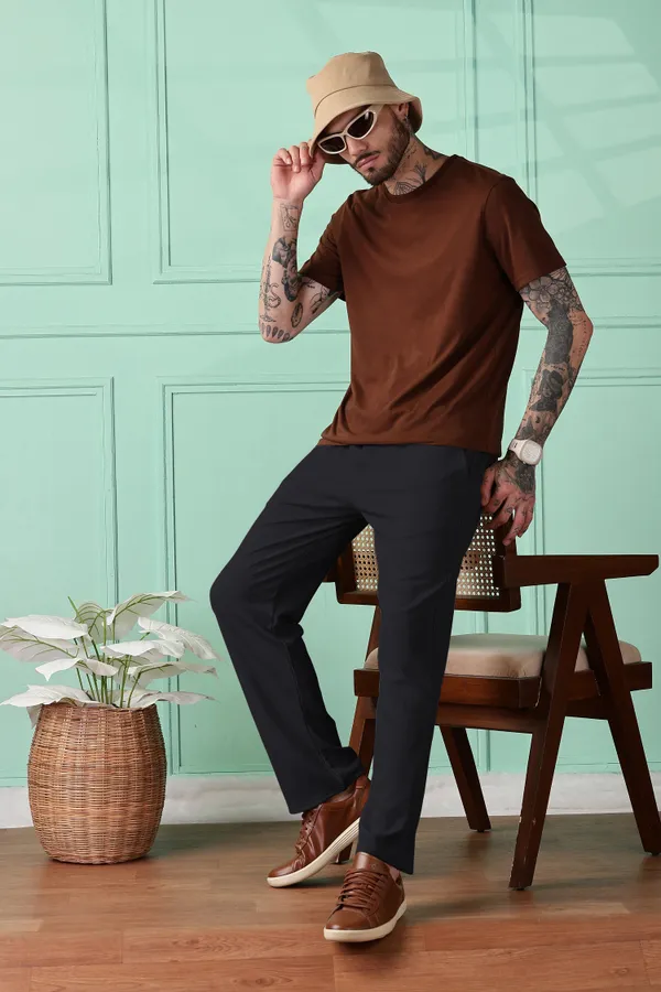 Men's_Twill_4-Way_Spandex_Lycra_Track_Pants
