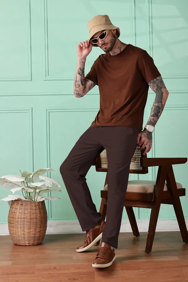 Men's_Twill_4-Way_Spandex_Lycra_Track_Pants