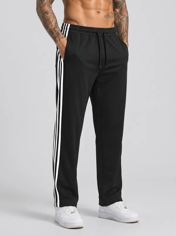 Men's_Side_Stripe_4-Way_Stretch_Lycra_Track_Pants