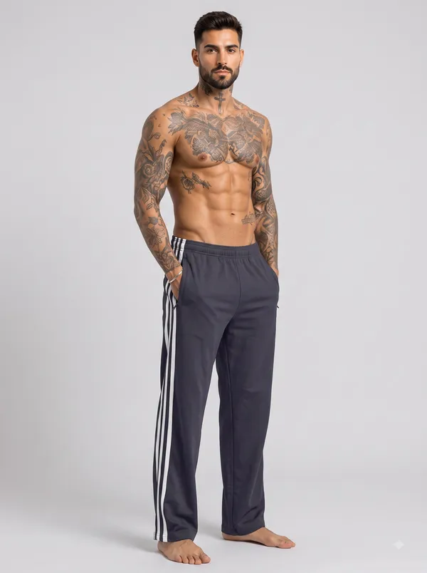 Men's_Side_Stripe_4-Way_Stretch_Lycra_Track_Pants
