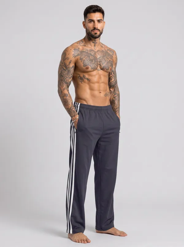 Men's_Side_Stripe_4-Way_Stretch_Lycra_Track_Pants