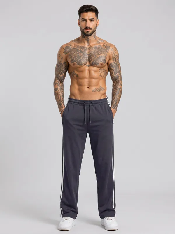 Men's_Side_Stripe_4-Way_Stretch_Lycra_Track_Pants