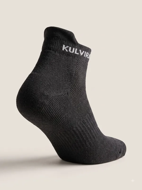 KULVIRA_Men’s_Black_Ankle_Length_Sports_Socks