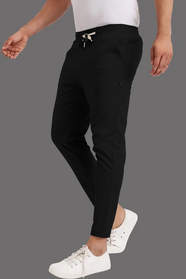 Men's_Solid_Twill_Lycra_Track_Pants