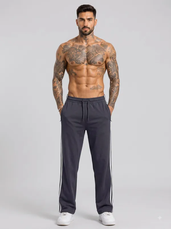 Men's_Side_Stripe_4-Way_Stretch_Lycra_Track_Pants