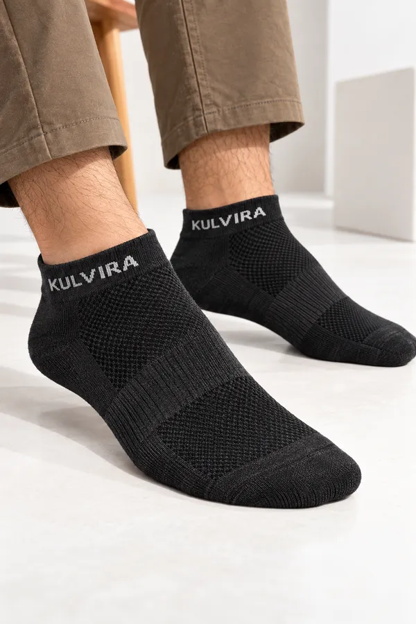 KULVIRA_Ankle_Length_Socks_Combo_-_Black_+_Navy_Blue_-_2_Pairs