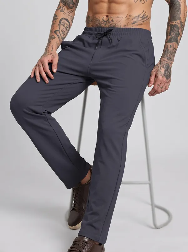 Men's_Twill_4-Way_Spandex_Lycra_Track_Pants
