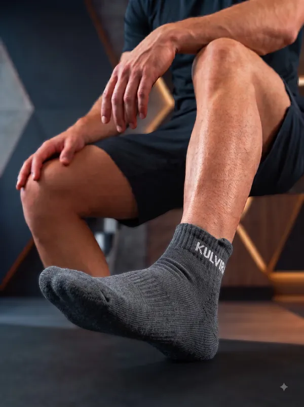 KULVIRA_Ankle_Length_Socks_Combo_-_Black_+_Dark_Grey_-_2_Pairs