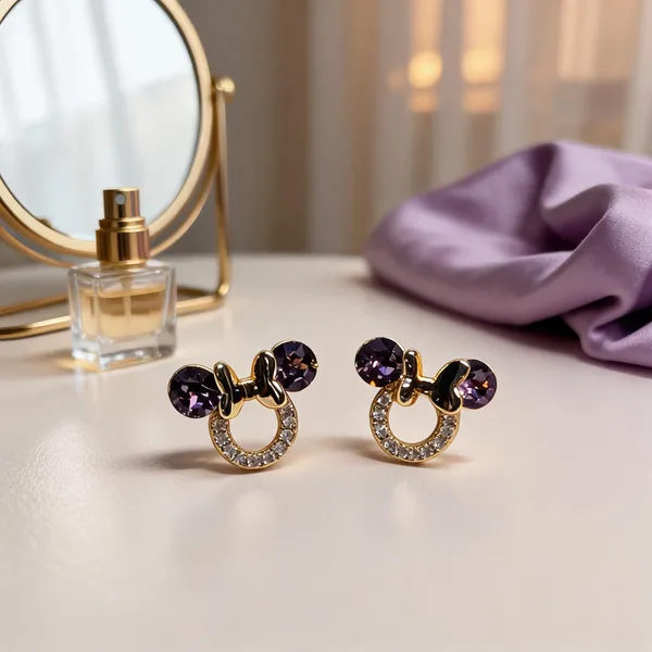 Purple_Copper_Alloy_Crystal_Hoop_Earrings_For_Women