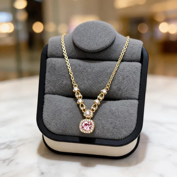 Gold_Copper_Alloy_Crystal_Pendant_Necklace_For_Women