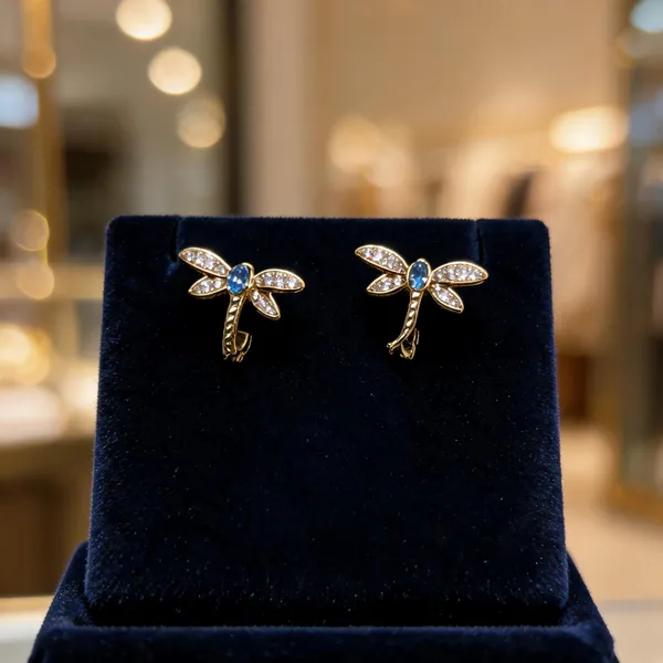 Silver_Copper_Alloy_Rhinestone_Butterfly_Earrings_For_Women