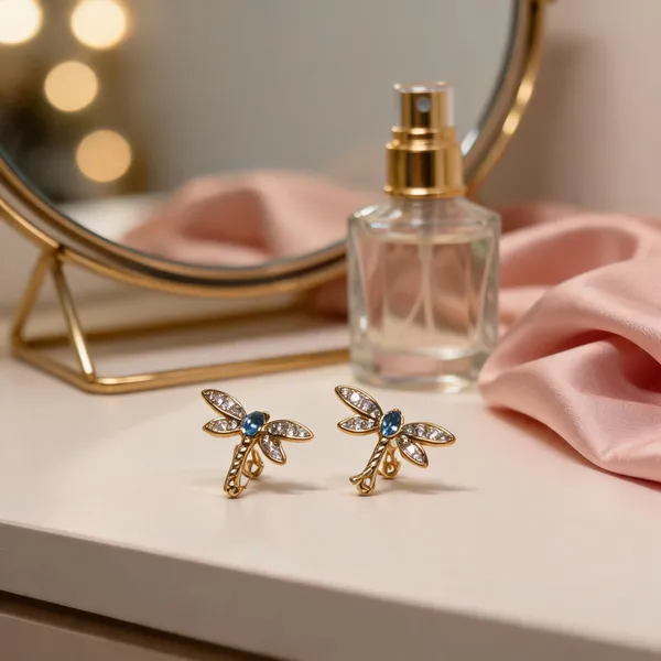 Silver_Copper_Alloy_Rhinestone_Butterfly_Earrings_For_Women