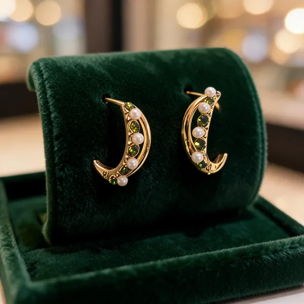 Gold_Pearl_Copper_Alloy_Crescent_Drop_Earrings_For_Women