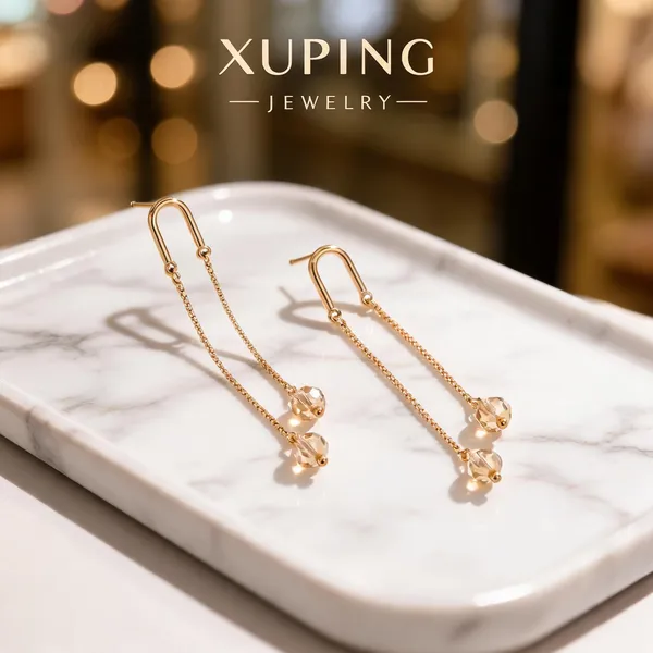 Gold_Copper_Alloy_Chain_Drop_Earrings_For_Women