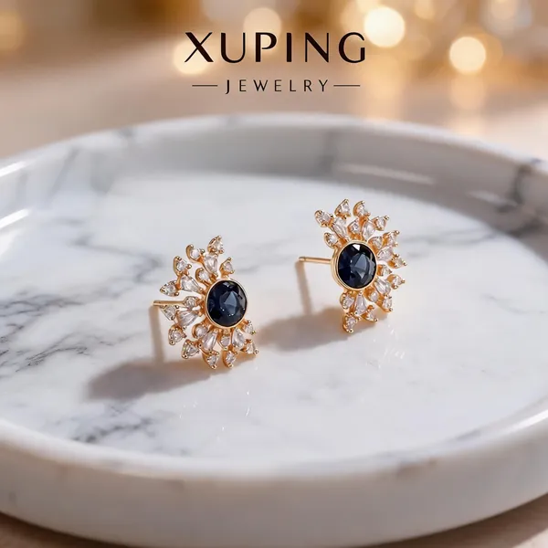 Gold_Blue_Copper_Alloy_Stone_Stud_Earrings_For_Women