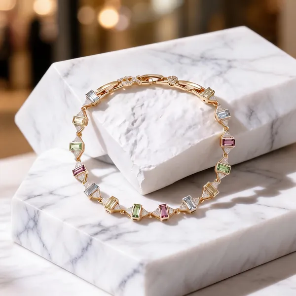 Multicolor_Copper_Alloy_Stone_Bracelet_For_Women