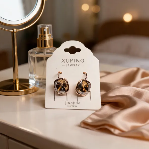 Gold_Copper_Alloy_Round_Crystal_Drop_Earrings_For_Women