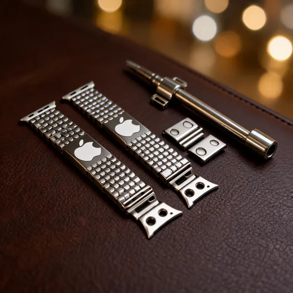 Nivaz_Silver_Stainless_Steel_Link_Watch_Band_For_Apple_Watch