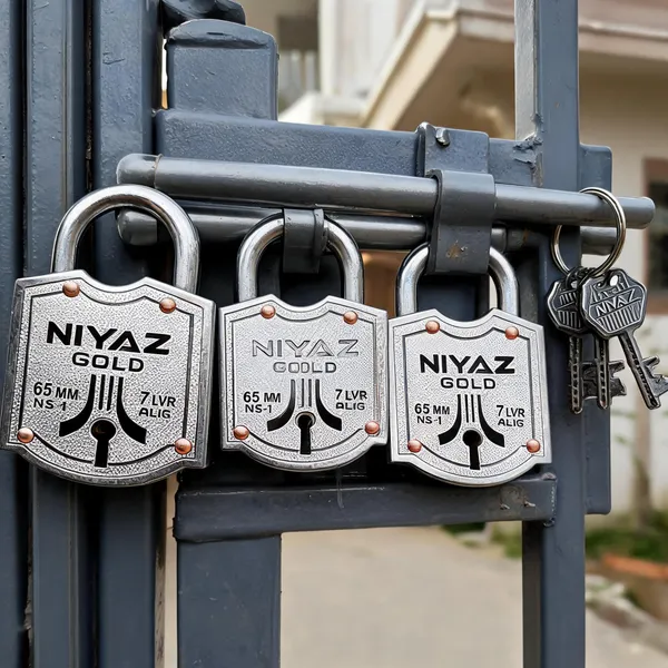 Nivaz_Silver_Iron_Padlock_With_Keys_Pack_Of_3