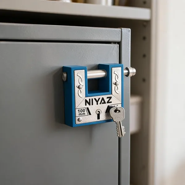 Nivaz_Silver_Iron_100Mm_Bar_Lock_With_Key_Pack_Of_3