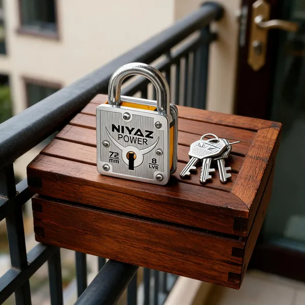 Nivaz_Power_Silver_Iron_72Mm_Padlock_With_Keys_Pack_Of_3