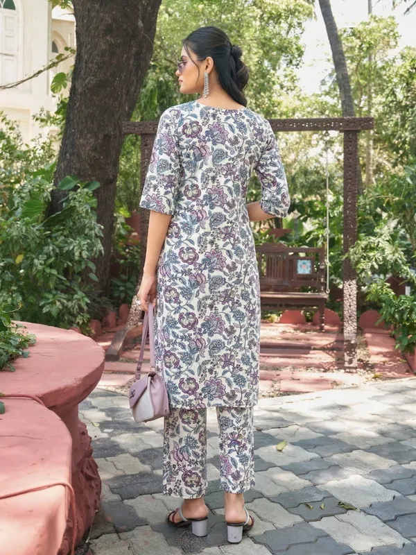 Pure_Cotton_Printed_With_Hand_Work_Straight_Kurta_Pant_Sky_Blue