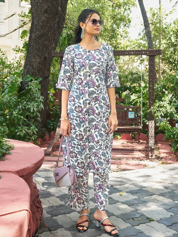 Pure_Cotton_Printed_With_Hand_Work_Straight_Kurta_Pant_Sky_Blue