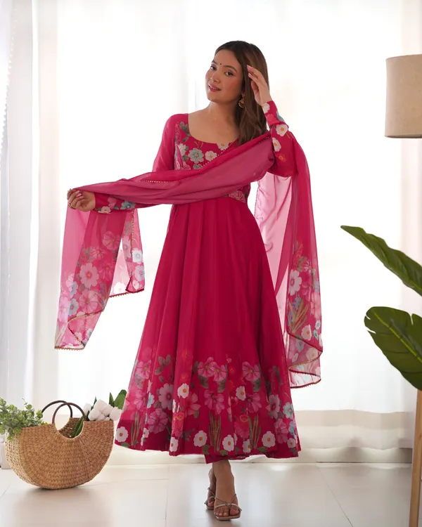 Organza_Silk_Anarkali_Suit_Set_With_Dupatta_Pant_Rani