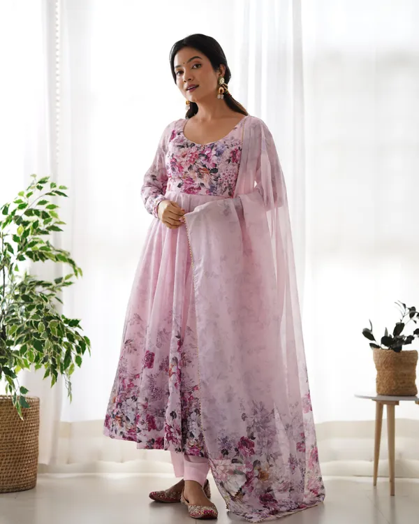 Floral_Organza_Silk_Anarkali_Set_With_Dupatta_Pink