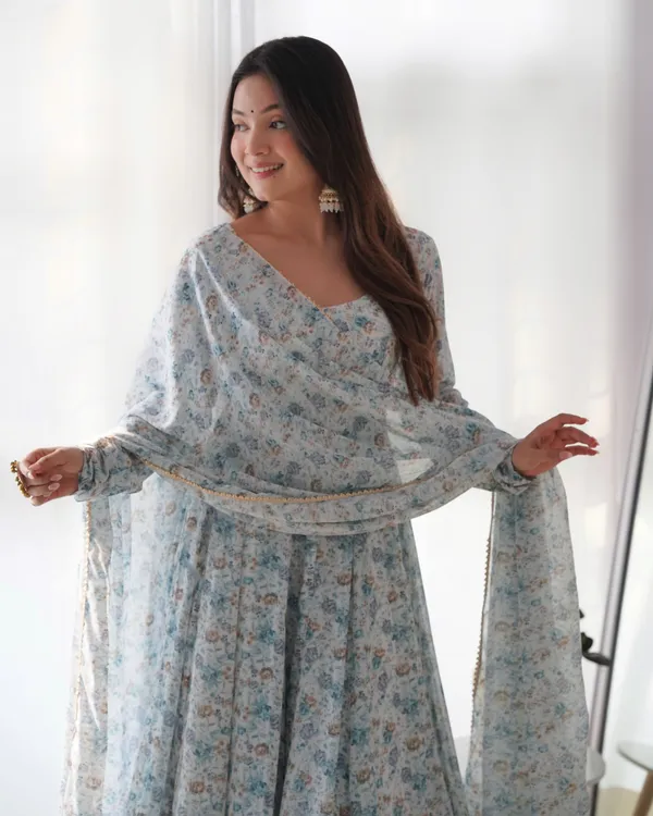 Floral_Chiffon_Anarkali_Suit_Set_With_Dupatta_Pant_Festive_Wear_Sky_Blue