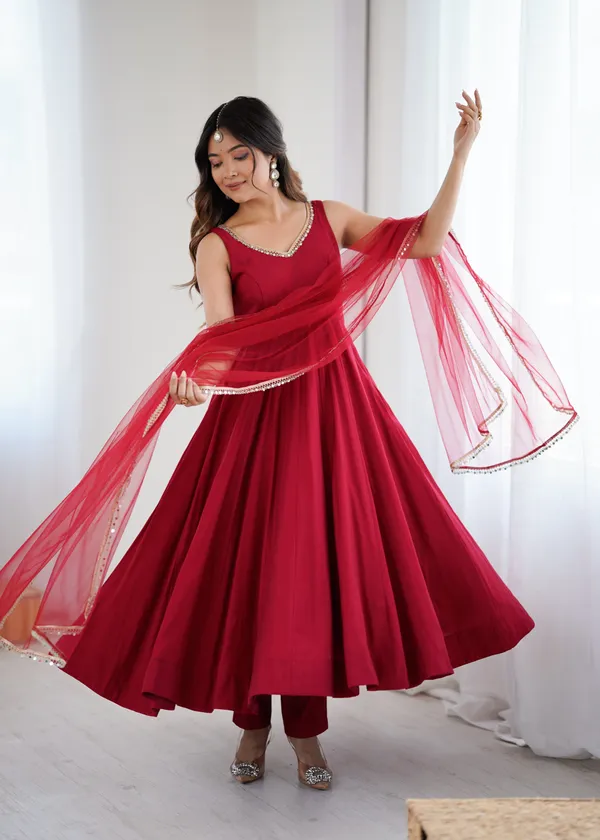 Roman_Silk_Chanderi_Anarkali_Set_With_Dupatta_Red