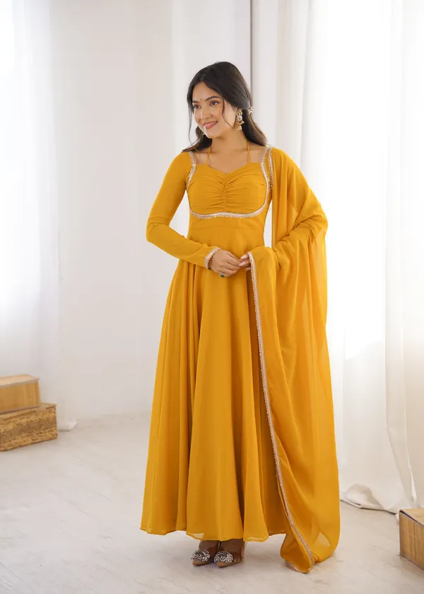 Women_Mustard_Yellow_Solid_Georgette_Anarkali_Kurta_With_Dupatta_Yellow