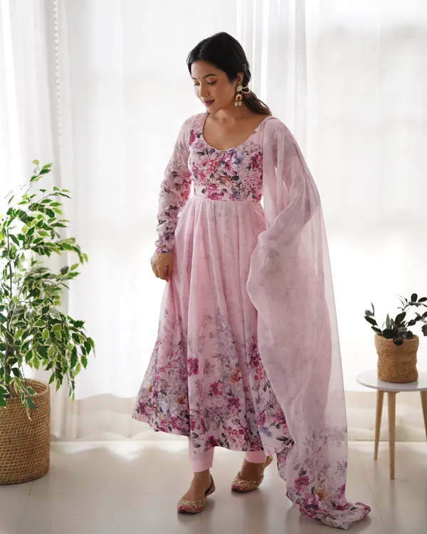 Women_Rama_Floral_Printed_Organza_Silk_Anarkali_Gown_Set_With_Dupatta_Pant_Pink