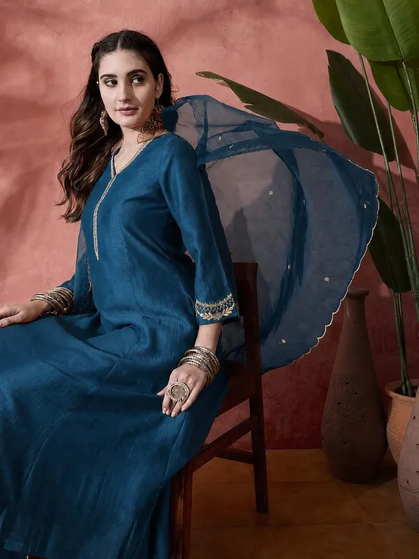 Elegant_Zari_Embroidered_Silk_Blend_Anarkali_Set_Morepich