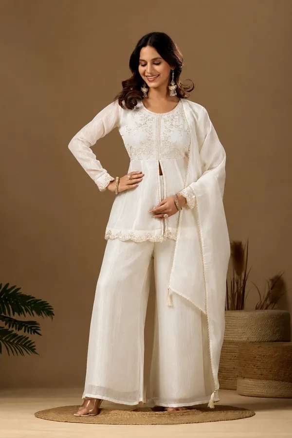 Women_S_Satin_Kurta_Set_With_Elegant_Embroidered_Design_White