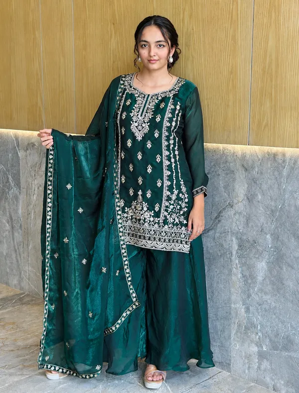 Women_S_Emerald_Green_Embroidered_Silk_Kurta_Palazzo_Dupatta_Set_Rama