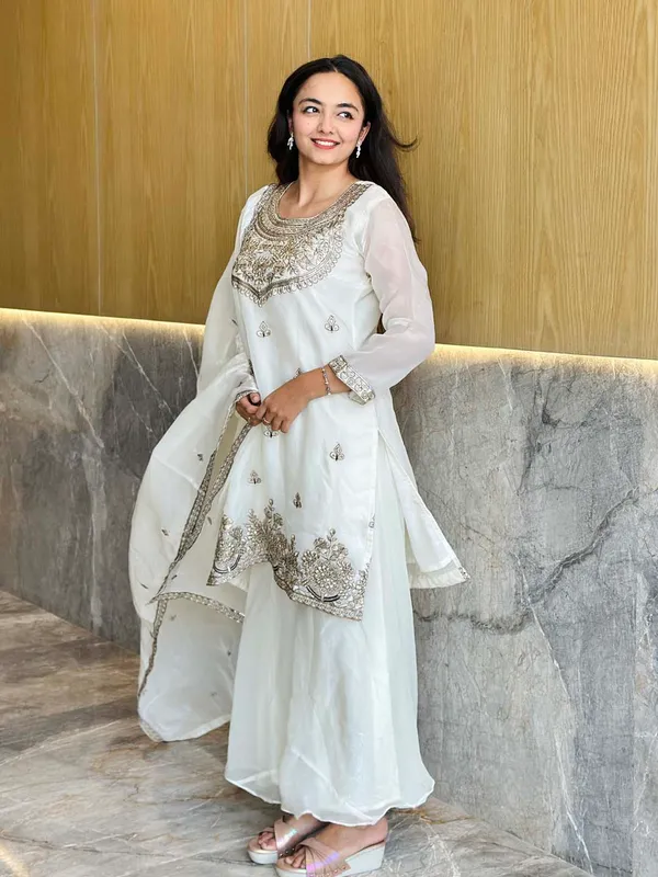 Premium_Satin_Ethnic_Suit_With_Embroidered_Dupatta_Off_White