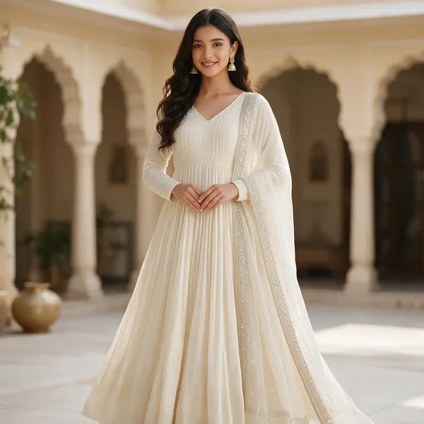 Rani_Roman_Chanderi_Fully_Flared_Anarkali_Suit_Set_For_Women