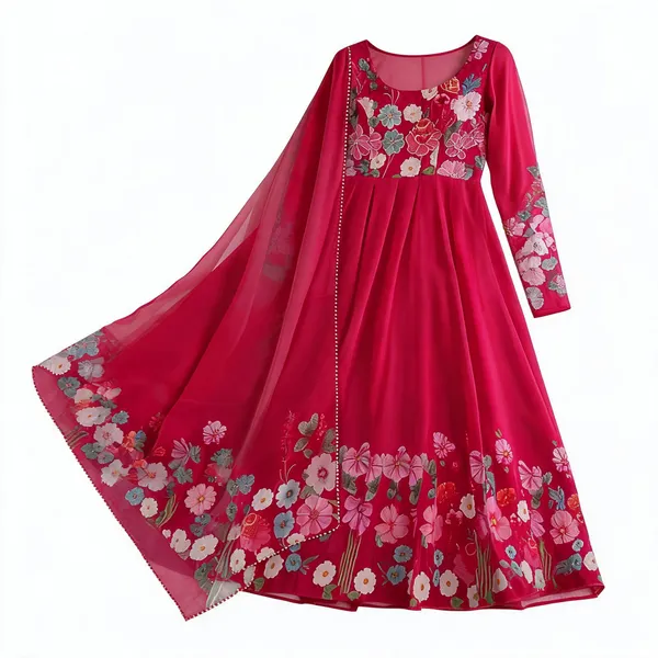 Rani_Organza_Flared_Floral_Embroidered_Anarkali_Set_For_Women