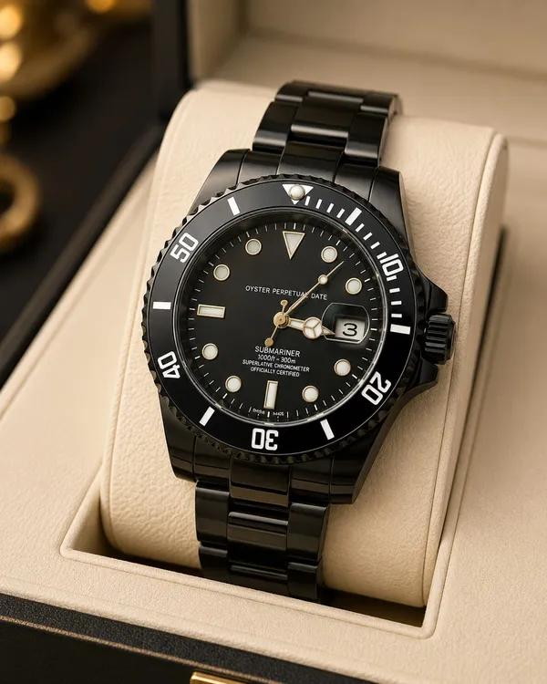 Black_Stainless_Steel_Link_Bracelet_Analog_Watch_For_Men