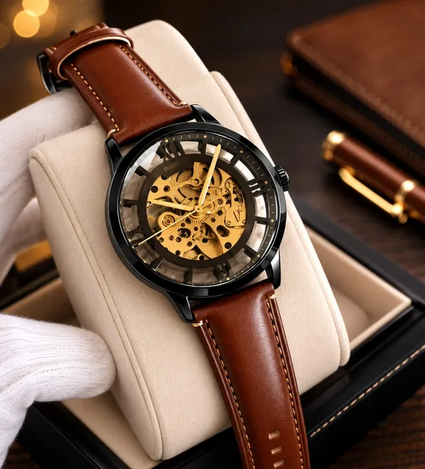 Brown_Leather_Skeleton_Analog_Watch_For_Men