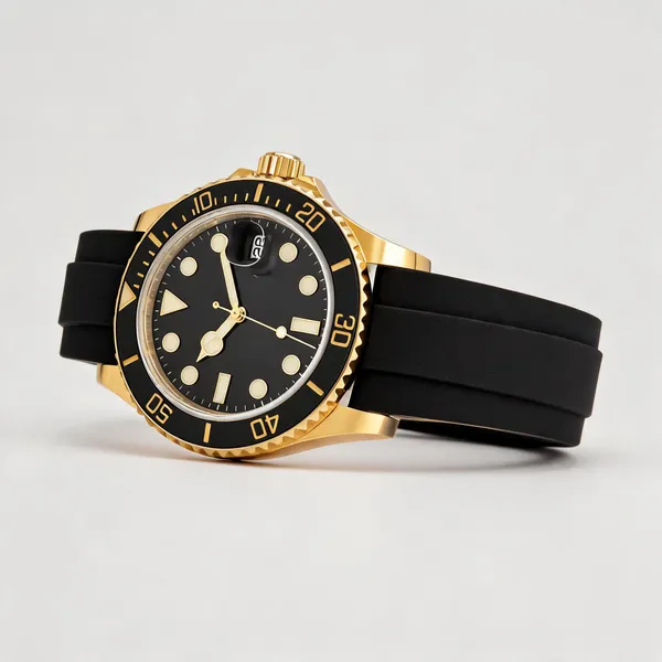 Black_Fibre_Belt_Gold_Tone_Analog_Watch_For_Men