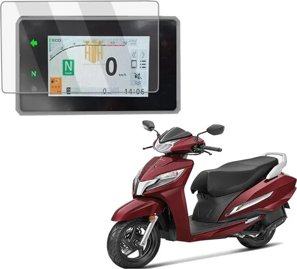 MotoBlink_Premium_9H_Tempered_Screen_Guard_for_Honda_SP125_&_Activa_6G_Bike_Display_Screen_Guard_(Honda)