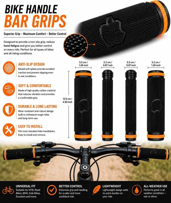 MotoBlink_Universal_Anti-Slip_Bike_Handle_Grip_Handle_Bar_Grip_For_Universal_For_Bike_Universal_For_Bike_(Pack_of_4)