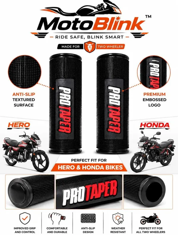 MotoBlink_Pro_Taper_Anti-Slip_Rubber_Bike_Handle_Grip_fo_Bike_(Pack_of_2)_Handle_Bar_Grip_For_Universal_For_Bike_Universal_For_Bike_(Pack_of_2)