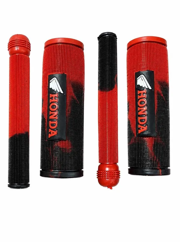 GKT_Honda_Premium_Dual_Color_Handle_Grip_Handle_Bar_Grip_For_Honda_SP125,_CB_Shine,_Shine_(Pack_of_4)