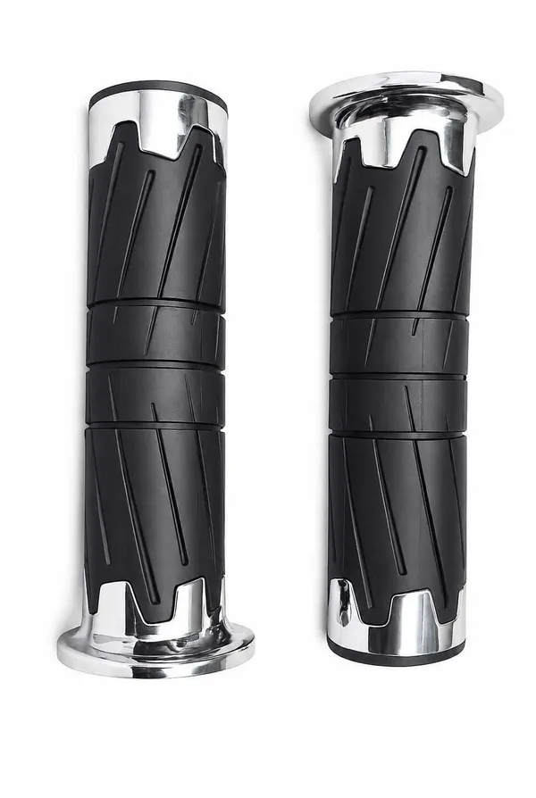 MotoBlink_Premium_Chrome_Finish_Handle_Bar_Grip_For_Universal_For_Bike,_Hero,_Honda_Splendor,_Passion,_SP125_(Pack_of_2)
