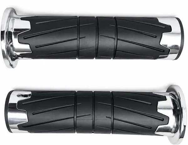 MotoBlink_Premium_Chrome_Finish_Handle_Bar_Grip_For_Universal_For_Bike,_Hero,_Honda_Splendor,_Passion,_SP125_(Pack_of_2)