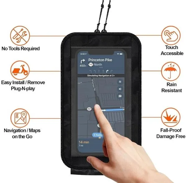 MotoBlink_Activa_Scooty_Series_Waterproof_Mobile_Holder_Pouch_with_Strap_Bike_Mobile_Holder_(Multicolor)