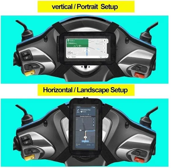 MotoBlink_Activa_Scooty_Series_Waterproof_Mobile_Holder_Pouch_with_Strap_Bike_Mobile_Holder_(Multicolor)